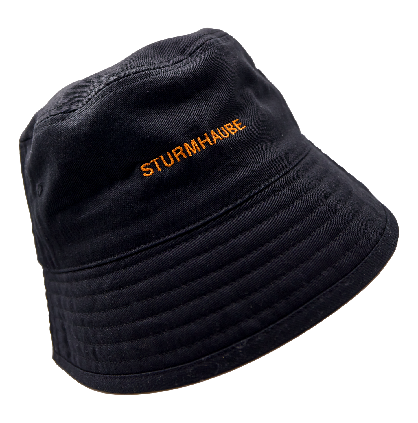 Sturmhaube Bucket Hat - schwarz