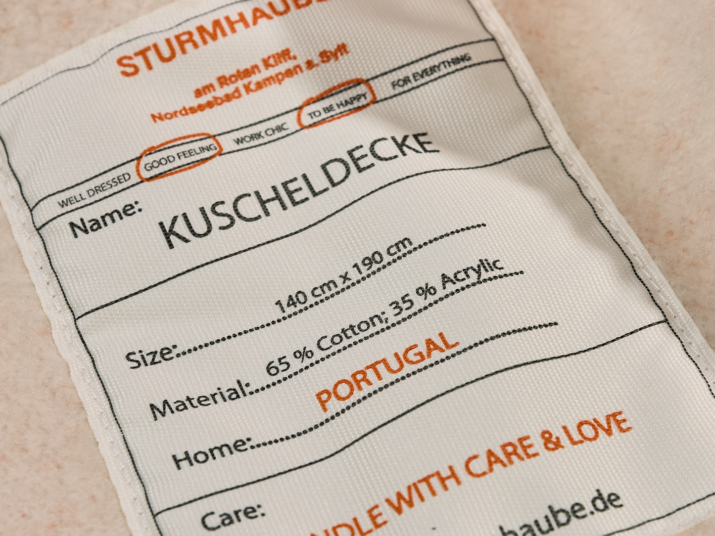 STRUMHAUBE x Mercedes-Benz Kuscheldecke