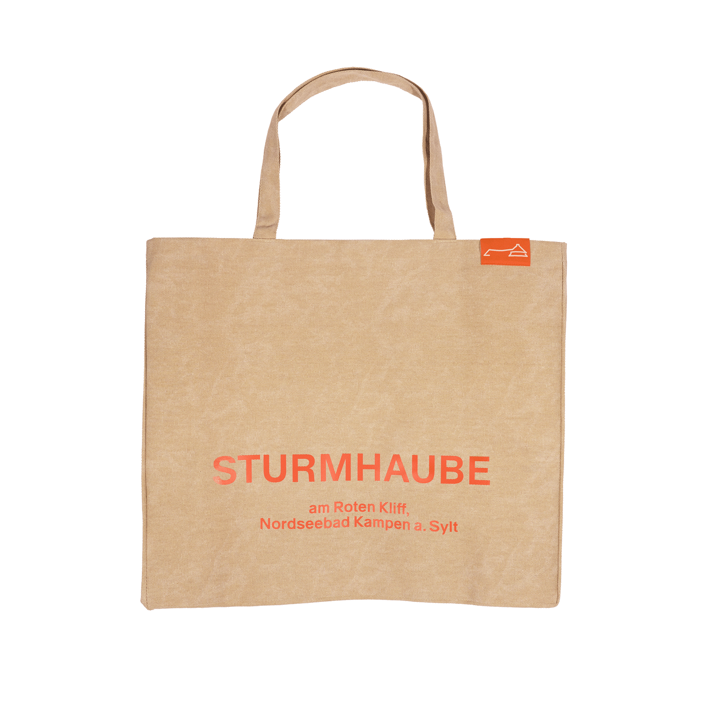 Sturmhaube Strandtasche XXL - classic beige