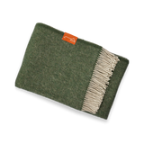 Alpaka Plaid Wolldecke - green