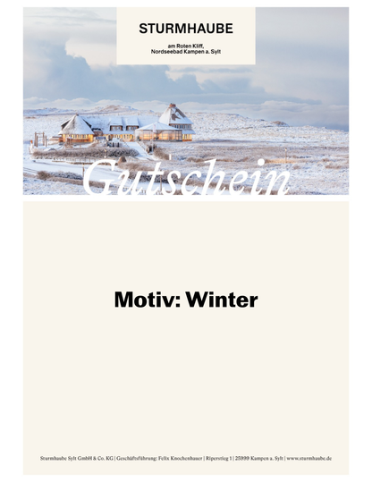 Online Shop Geschenkgutschein