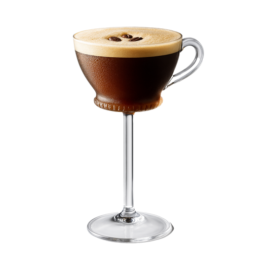 Sturmhaube Espresso Martini Glas