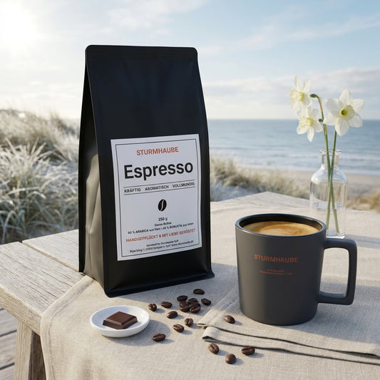 Muttertag-Set "Kraftmoment" (Espresso 250g & Becher)
