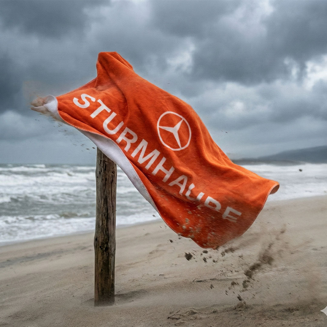 STURMHAUBE x Mercedes-Benz Stern Kuscheldecke