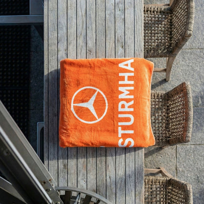 STURMHAUBE x Mercedes-Benz Stern Kuscheldecke