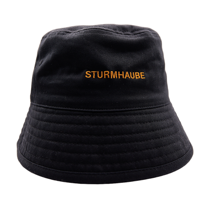 Sturmhaube Bucket Hat - schwarz