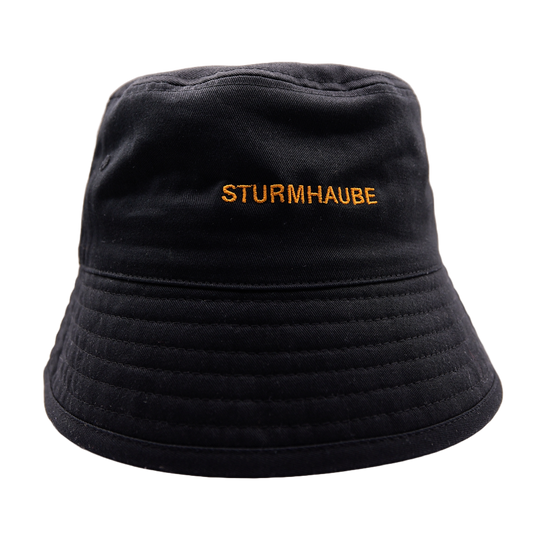 Sturmhaube Bucket Hat - schwarz