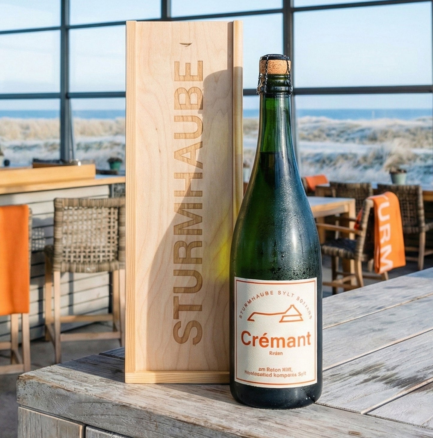 1er Weinkiste aus Holz