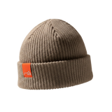 Cashmere Strickmütze - organic beige